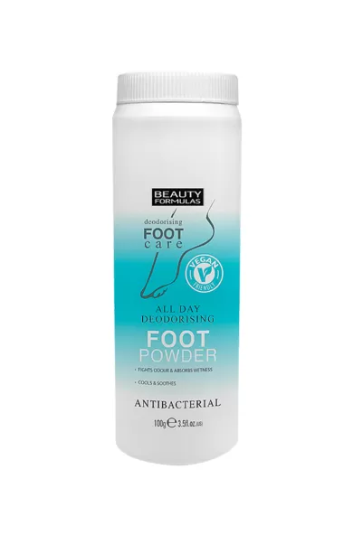 BEAUTY FORMULAS DEODORISING FOOT POWDER