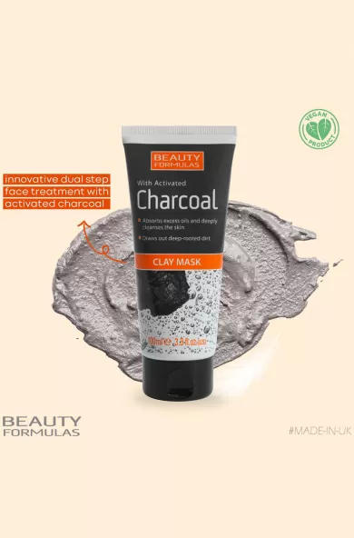 BEAUTY FORMULAS CHARCOAL CLAY MASK