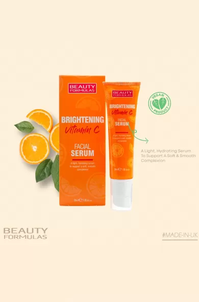 BEAUTY FORMULAS BRIGHTENING VITAMIN C FACIAL SERUM