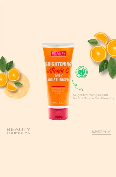 BEAUTY FORMULAS BRIGHTENING VITAMIN C DAILY MOISTURISER