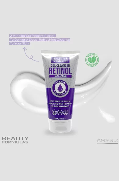 BEAUTY FORMULAS RETINOL ANTI-AGEING GEL CLEANSER