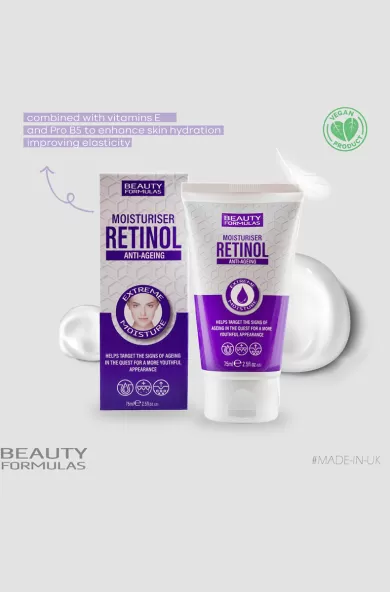 BEAUTY FORMULAS RETINOL ANTI-AGEING MOISTURISER