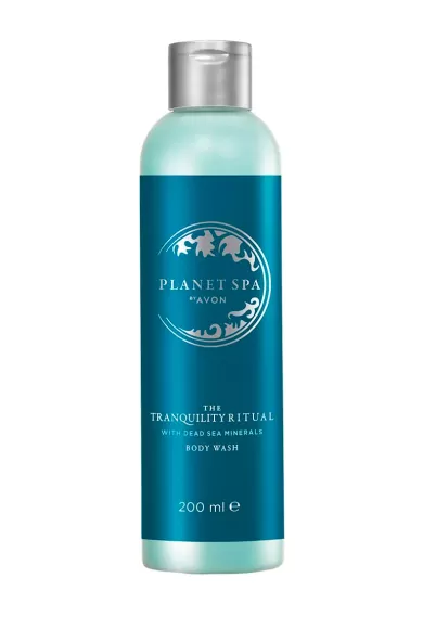 AVON PLANET SPA THE TRANQUILITY RITUAL BODY WASH