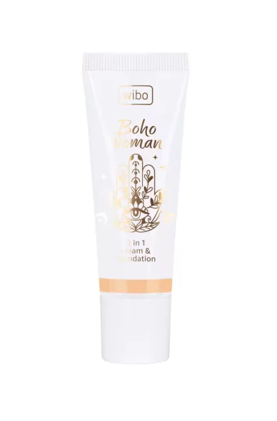 WIBO BOHO WOMAN 2 IN 1 CREAM & FOUNDATION 01