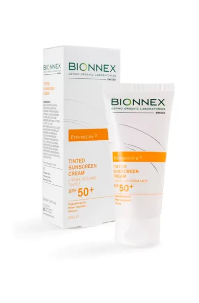 BIONNEX PREVENTIVA TINTED SUNSCREEN CREAM SPF 50+