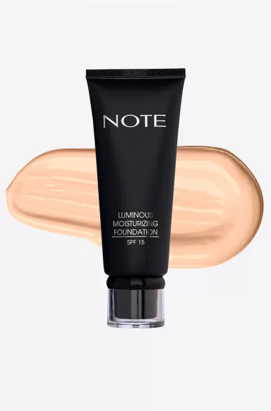 NOTE LUMINUOUS MOISTURIZING FOUNDATION - 01 BEIGE