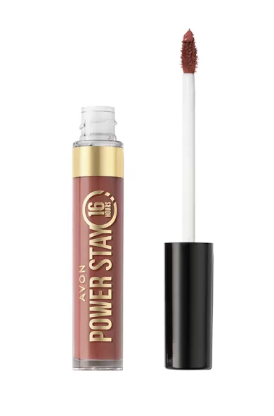 AVON POWER STAY LIQUID LIP - BARELY BAKED