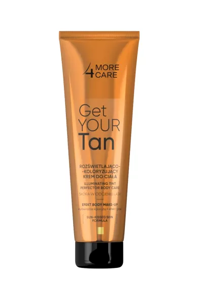 MORE 4 CARE GET YOUR TAN ILLUMINATING & COLORING BODY CREAM