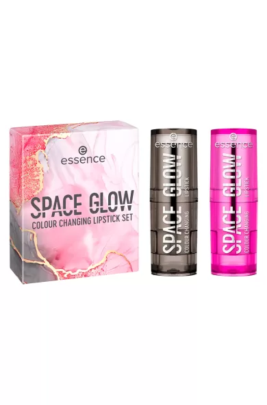 ESSENCE SPACE GLOW COLOUR CHANGING LIPSTICK SET