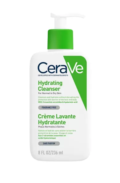 CERAVE HYDRATING CLEANSER FOR NORMAL TO DRY SKIN - 236ML