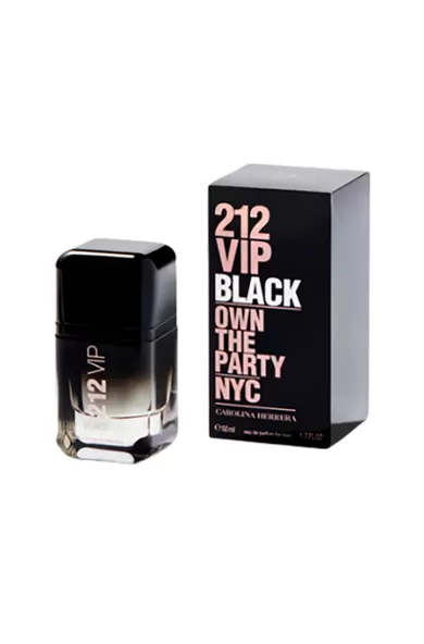 CAROLINA HERRERA 212 VIP BLACK EAU DE PARFUM - 50ML