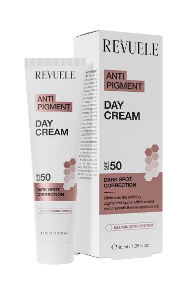 REVUELE ANTI PIGMENT DAY CREAM SPF 50