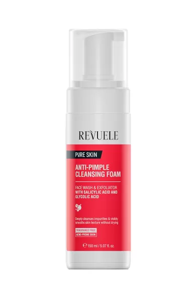 REVUELE ANTI-PIMPLE CLEANSING FOAM