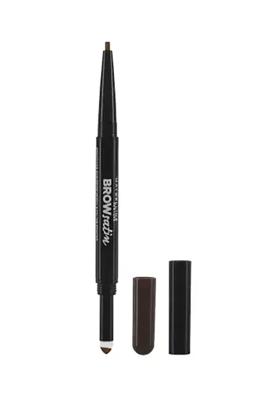 Maybelline eyestudio brow satin define+fill duo - dark brown