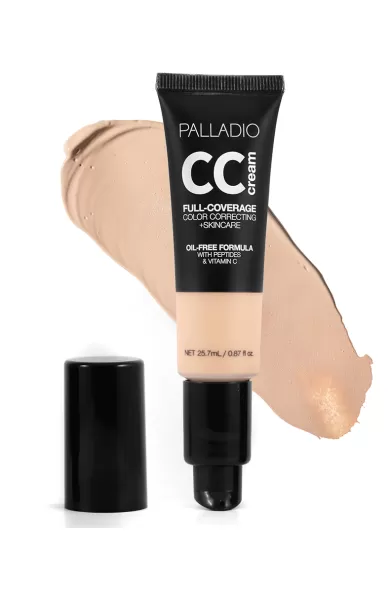 Palladio Full Coverage CC Cream - Fair 10C - Cool