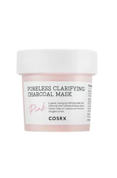 COSRX PORELESS CLARIFYING CHARCOAL MASK PINK