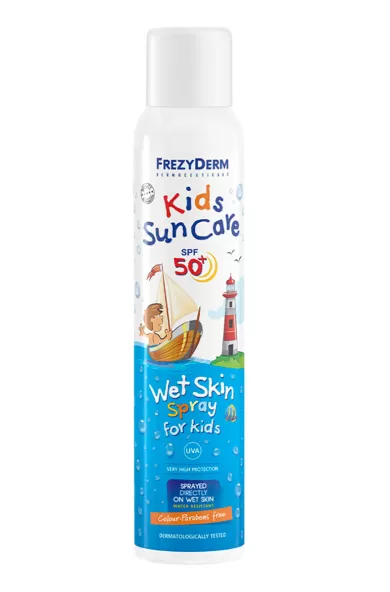 FREZYDERM KIDS SUN CARE WET SKIN SPRAY SPF50+