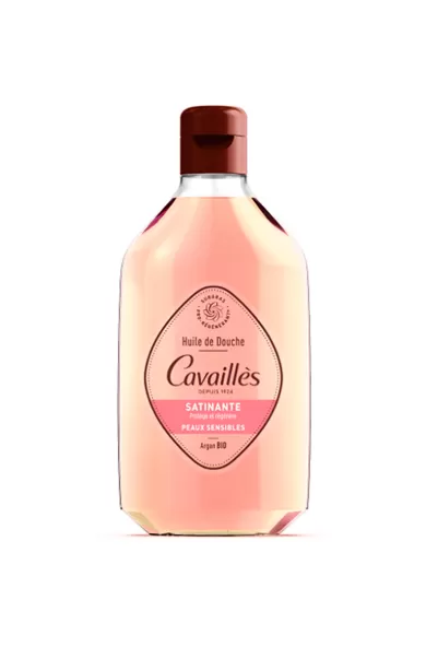 ROGÉ CAVAILLÈS Satiny Shower Oil Enriched with Argan & Rose Oils - 250ml