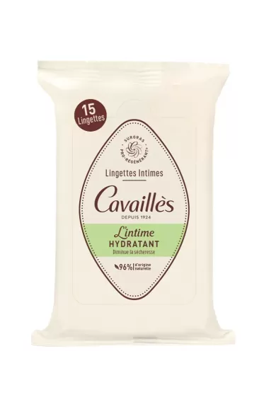 ROGÉ CAVAILLÈS L’intime Hydratant Moisturzing Intimate Wipes - 15 Wipes