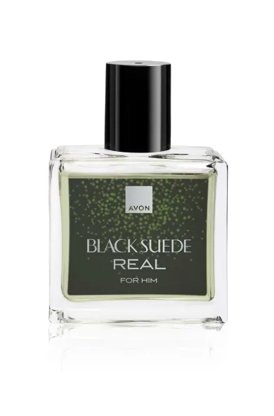 Avon Black Suede Real Eau de Toilette For Him