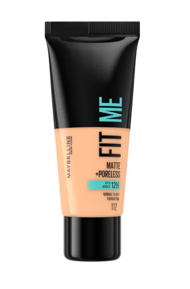 Maybelline Fit Me Matte & Poreless Foundation -112 Soft Beige