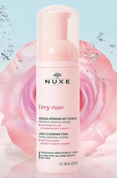 Nuxe Very Rose Light Cleansing Foam