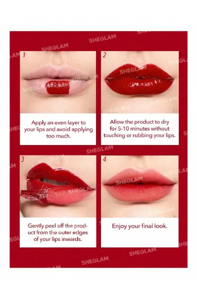 SHEGLAM Peel Talk Lip Tint-Tongue Twister