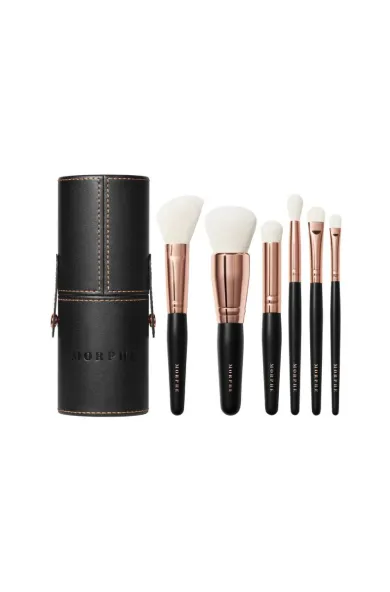 MORPHE Rosé Away Travel Brushes Set