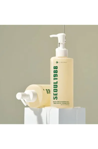K-Secret SEOUL 1988 Cleansing Oil : Pine Cica 1% + Probiotics