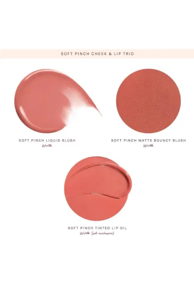 RARE BEAUTY - Soft Pinch Cheek & Lip Trio Makeup Set