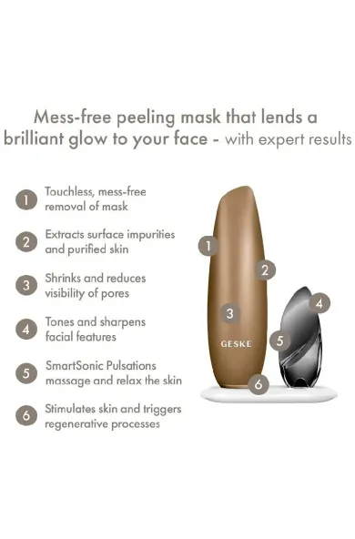 Geske Touchless Magnetic Peeling Mask | 5 in 1 - Grey