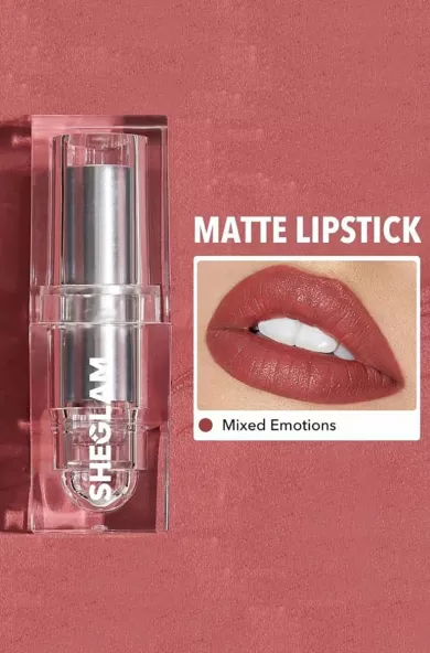 SHEGLAM COSMIC CRYSTAL MATTE LIPSTICK - MIXED EMOTIONS