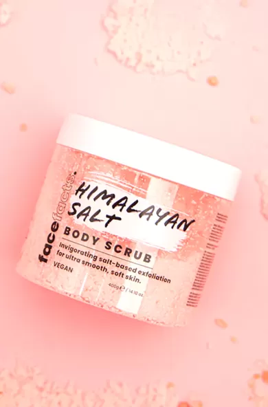 FACE FACTS PINK HIMALAYAN SALT BODY SCRUB