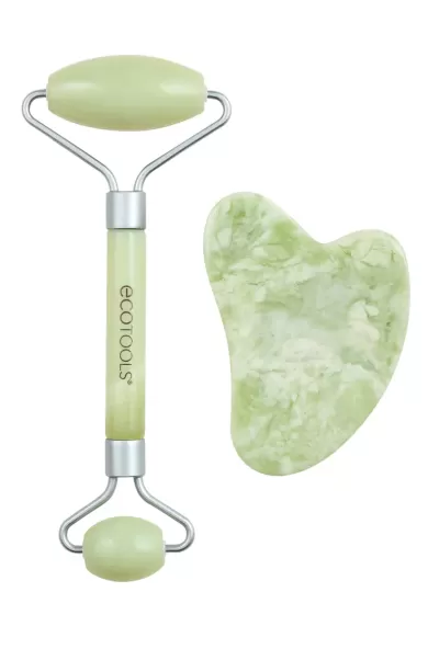 EcoTools Jade Facial Roller and Gua Sha Stone Duo