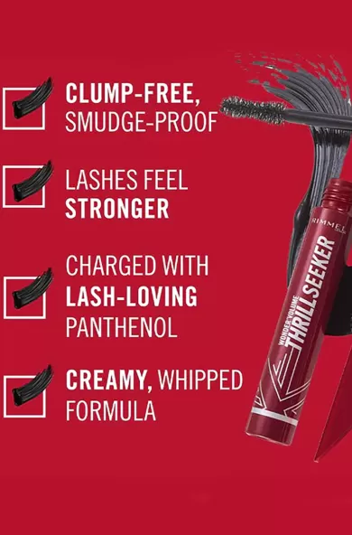 Rimmel wonder'volume thrill seeker mascara - pitch black