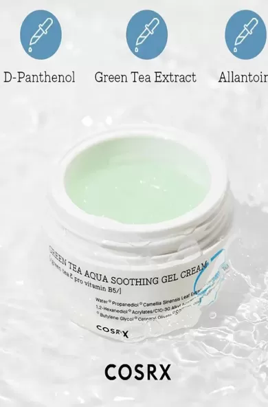 COSRX HYDRIUM GREEN TEA AQUA SOOTHING GEL CREAM