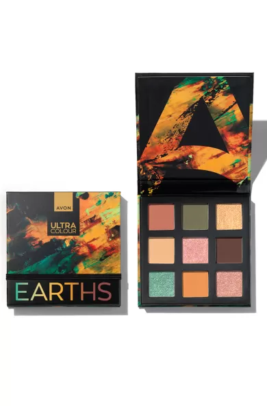 Avon Ultra Color Eyeshadow Palette - Earths