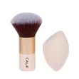 Cala Kabuki Brush + Sponge - Pink