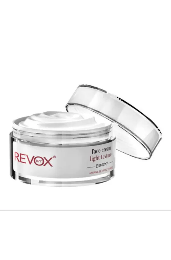 Revox B77 Japanese Routine Face Cream Light Texture