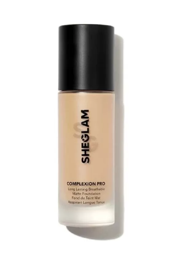SHEGLAM Complexion Pro Long Lasting Breathable Matte Foundation-Nude