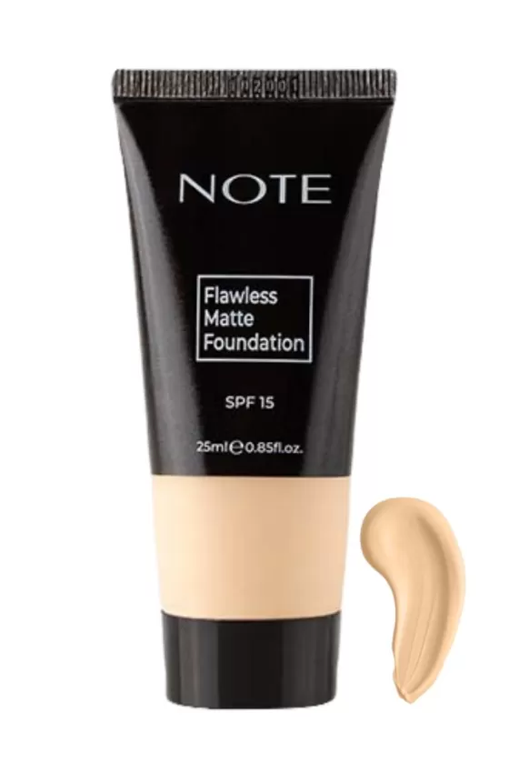 NOTE FLAWLESS MATTE FOUNDATION 01