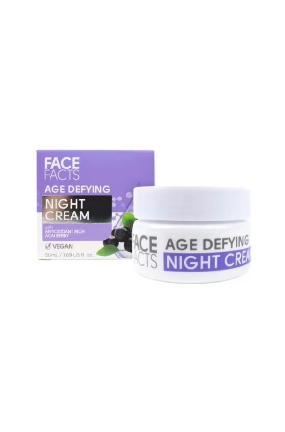 FACE FACTS AGE DEFYING NIGHT CREAM