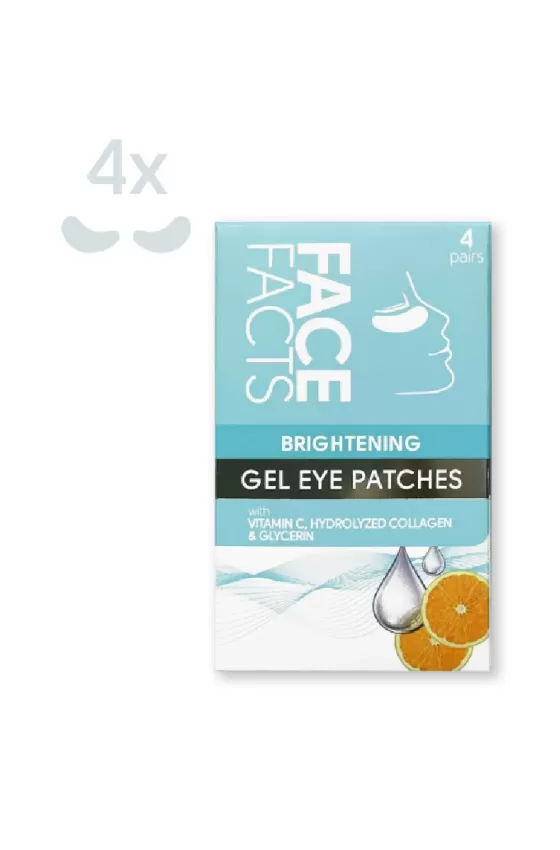 FACE FACTS BRIGHTENING GEL EYE PATCHES