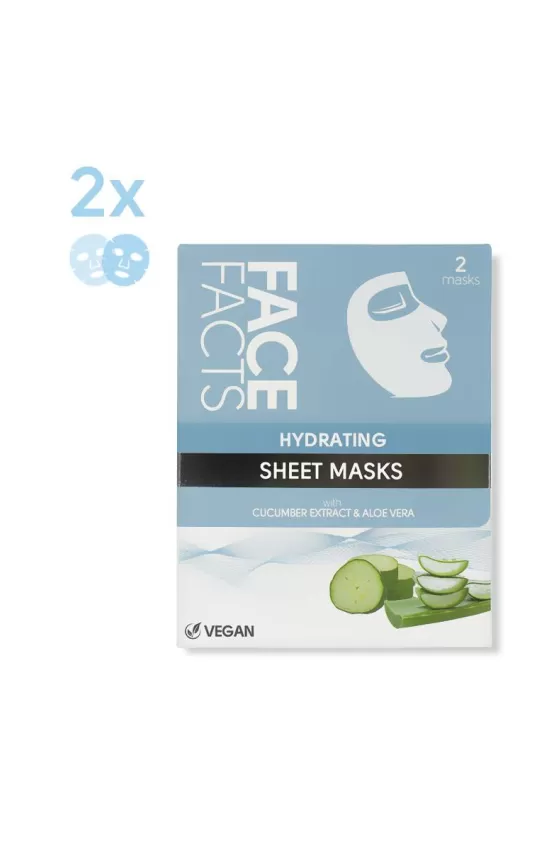 FACE FACTS HYDRATING SHEET MASK 2X20ml