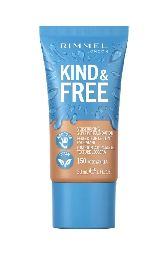 RIMMEL KIND & FREE MOISTURISING SKIN TINT - ROSE VANILLA