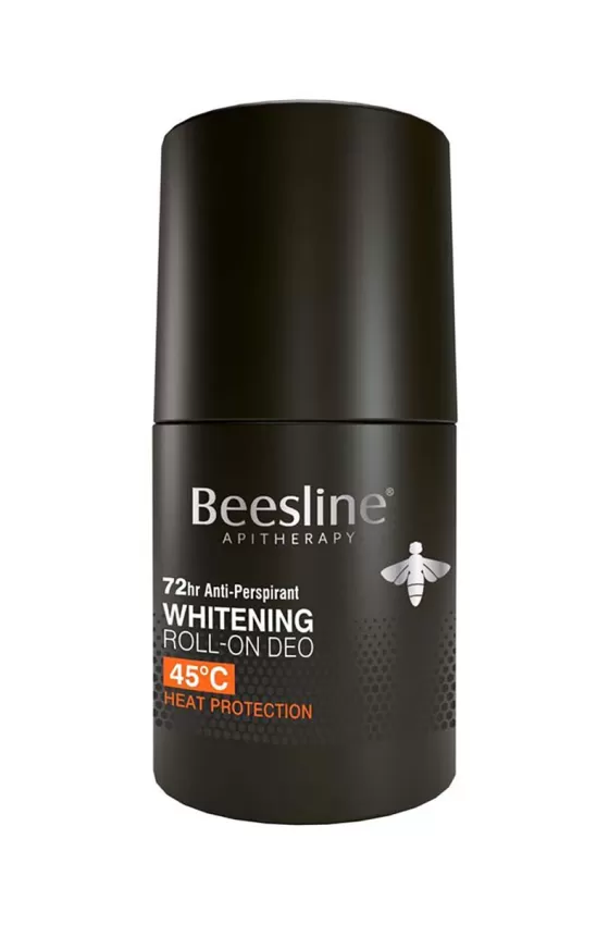 Beesline Whitening Roll-On Deo Super Dry, Silver Power - 45C - Heat Protection