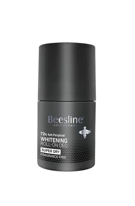 Beesline Whitening Roll-On Deo Super Dry, Silver Power Fragrance Free