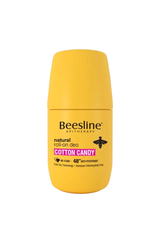 Beesline Natural Roll-On Deo Cotton Candy
