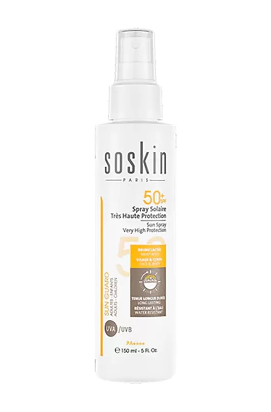 SOSKIN SPF50+ Protection Sunscreen Spray