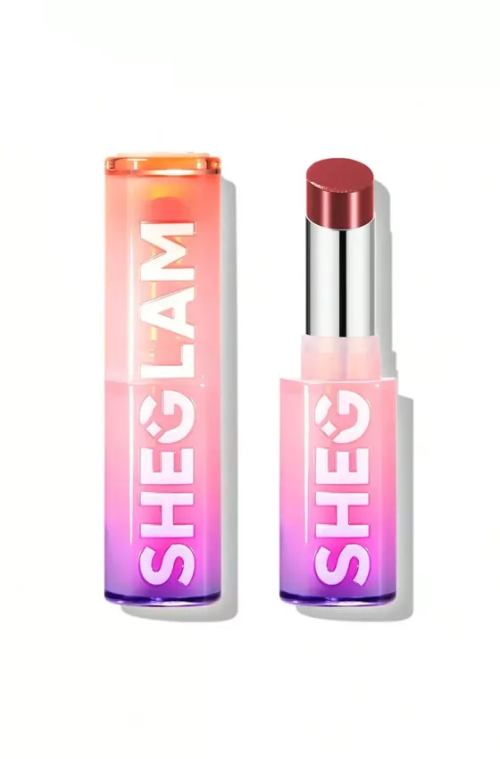 SheGlam Mirror Kiss High-Shine Lipstick - High Key